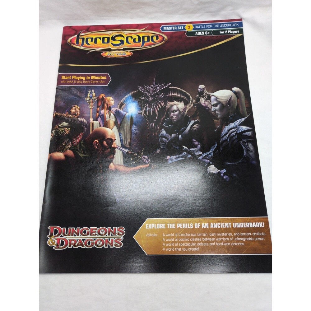 Heroscape Battle For The Underdark Dungeons And Dragons Rules Only
